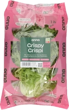 Crispy spiseklar salat  150g