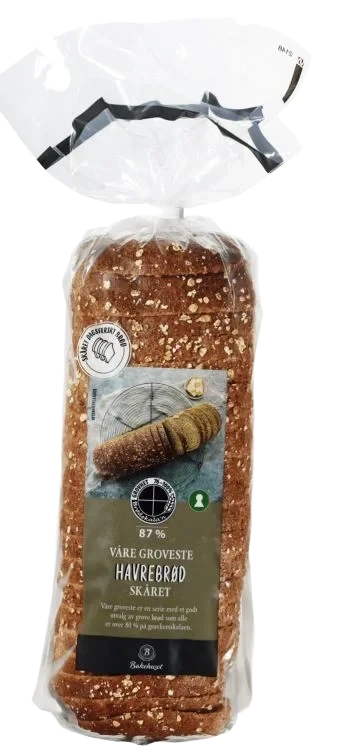 Havrebrød Skåret 750g Våre Groveste