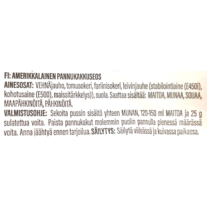 Uncle Jim's Pannkaksmix Amerikanska
