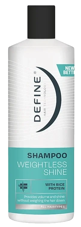 Define Weightless Shine Shampoo 400ml