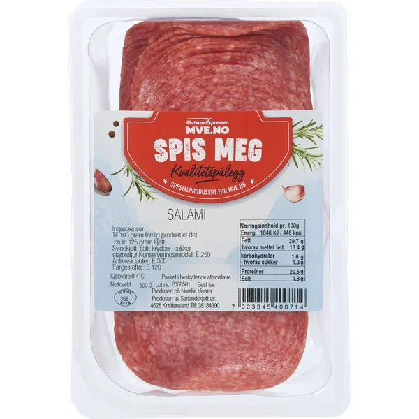 Spis Meg Salami 500g