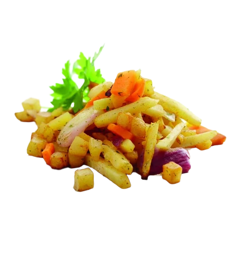 Vegetarisk Pytt med Rotfrukter