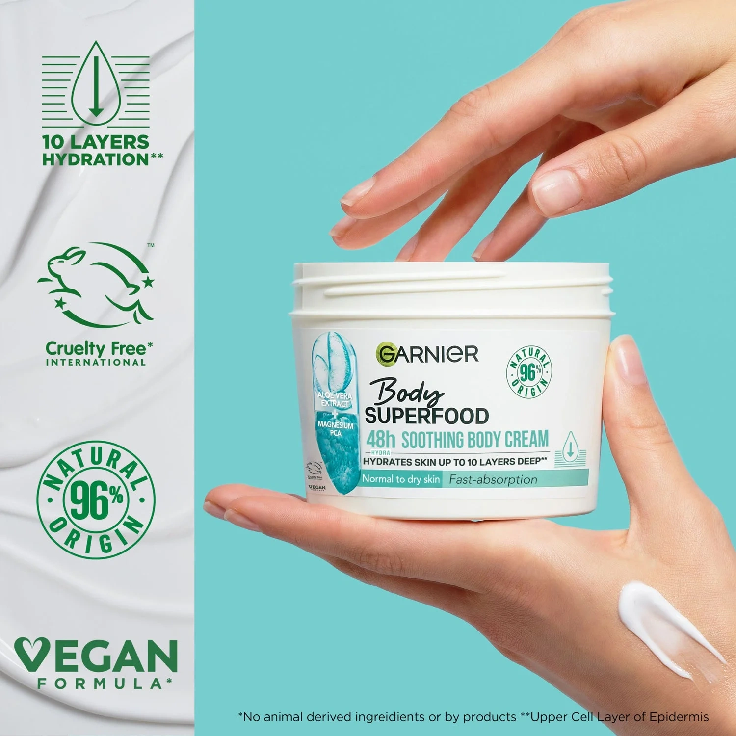 Garnier Body Cream Superfood Aloe Vera 380ml