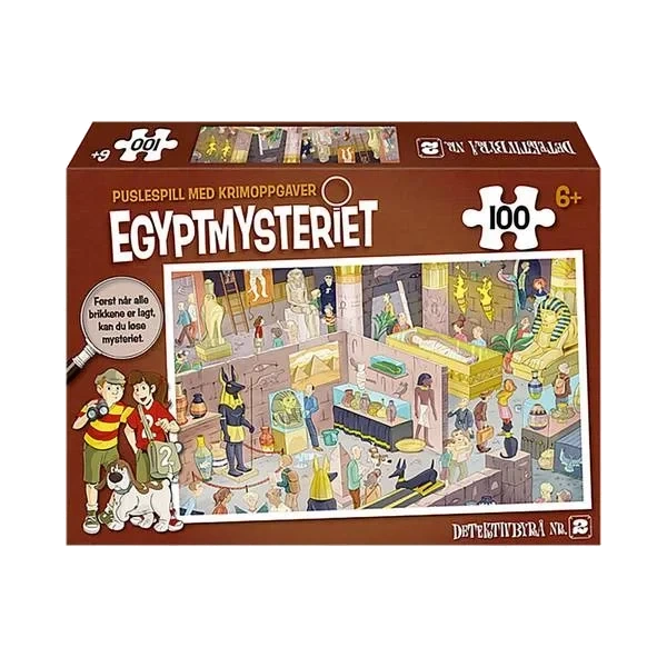 Puslespill Egyptmysteriet - Detektivbyrå Nr.2