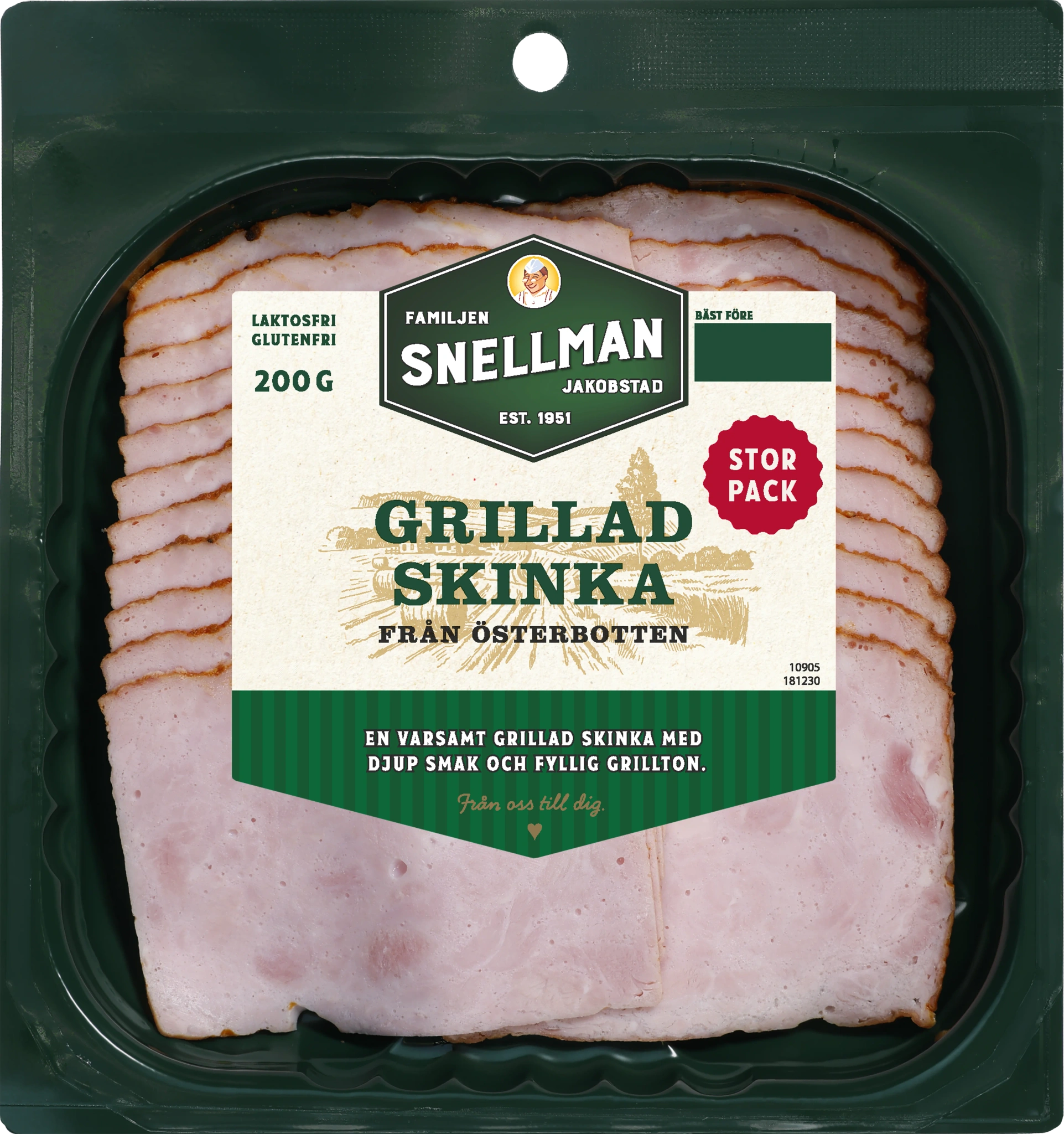 Grillad skinka