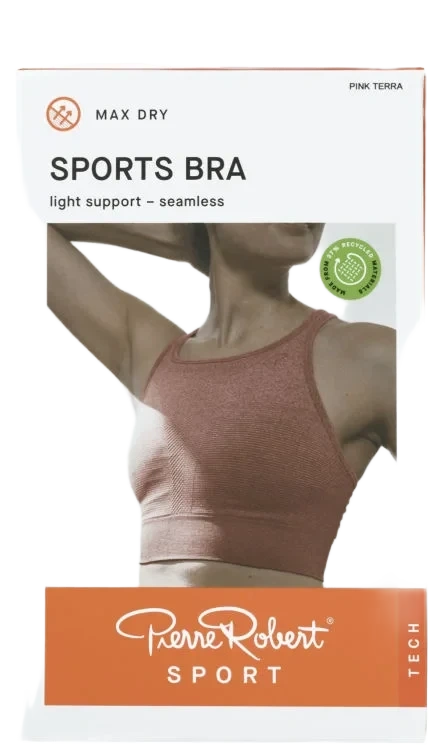 Sports Bra Light Pink Terra Xl Pierre-Robert