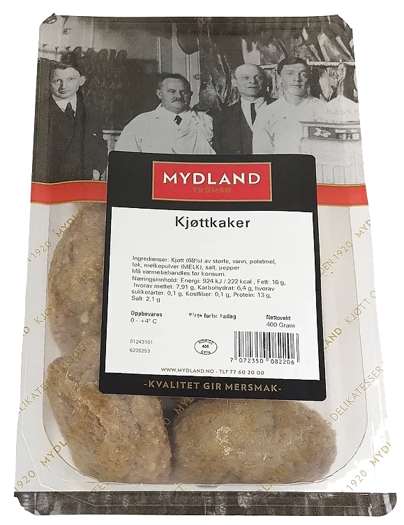 Kjøttkaker 400g Mydland