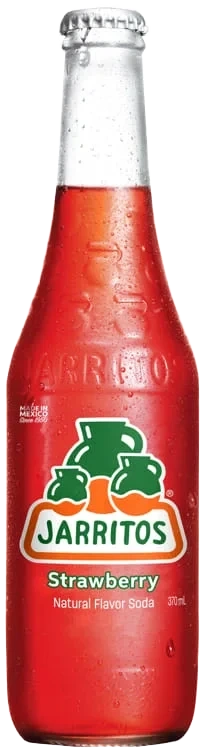 Strawberry 370ml flaske Jarritos