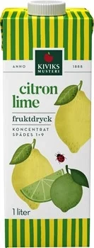 Citron/Lime Fruktdryck Konc 1+9