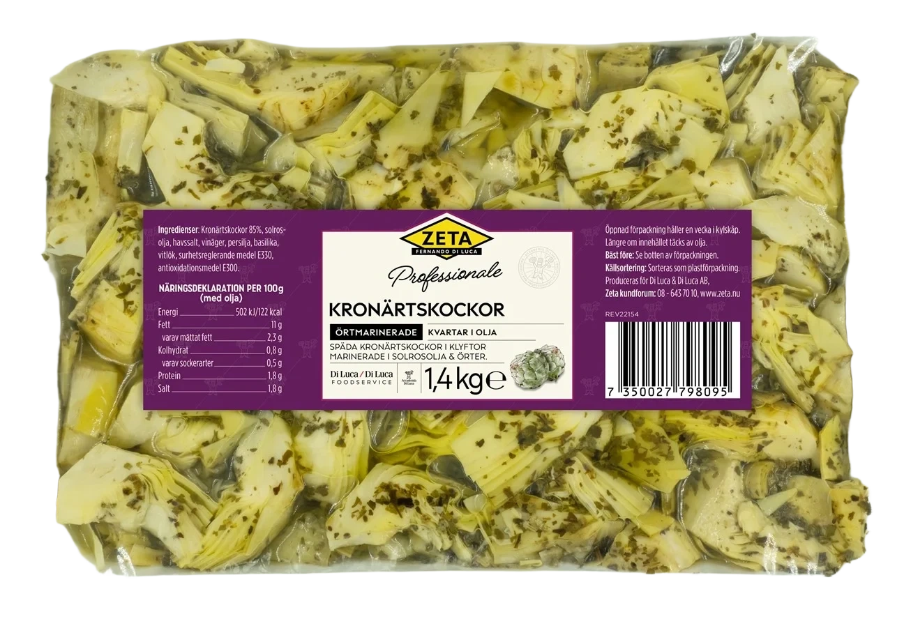 Kronärtskockor marinerade