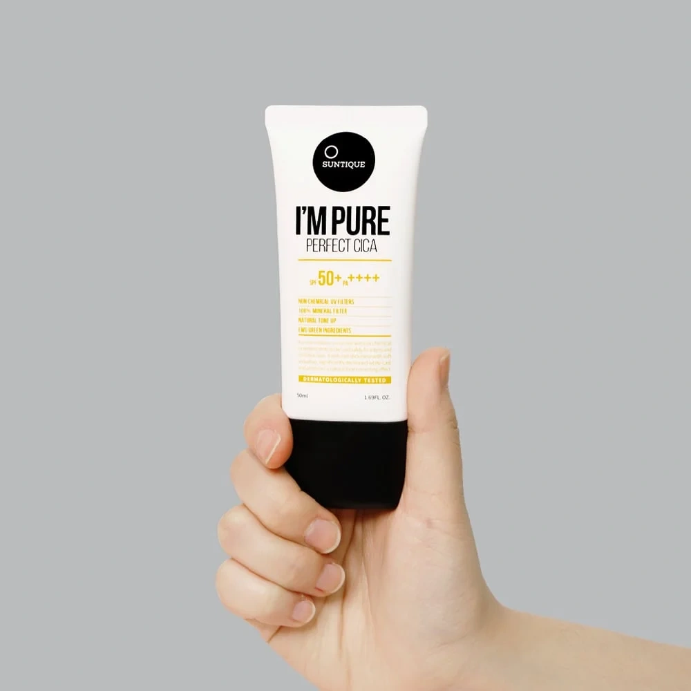 Suntique I’m Pure Perfect Cica SPF50+ PA++++, 50 ml