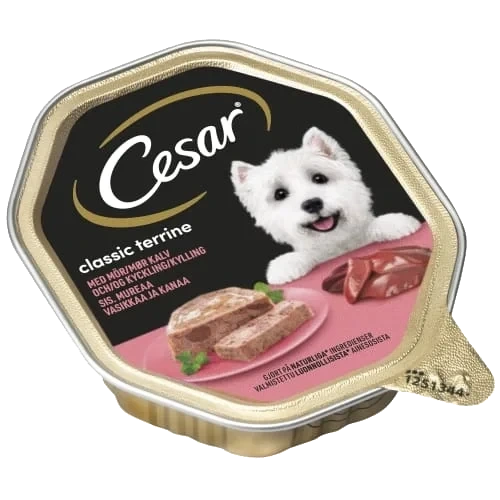 Cesar Classic Kalv&Kylling 150g