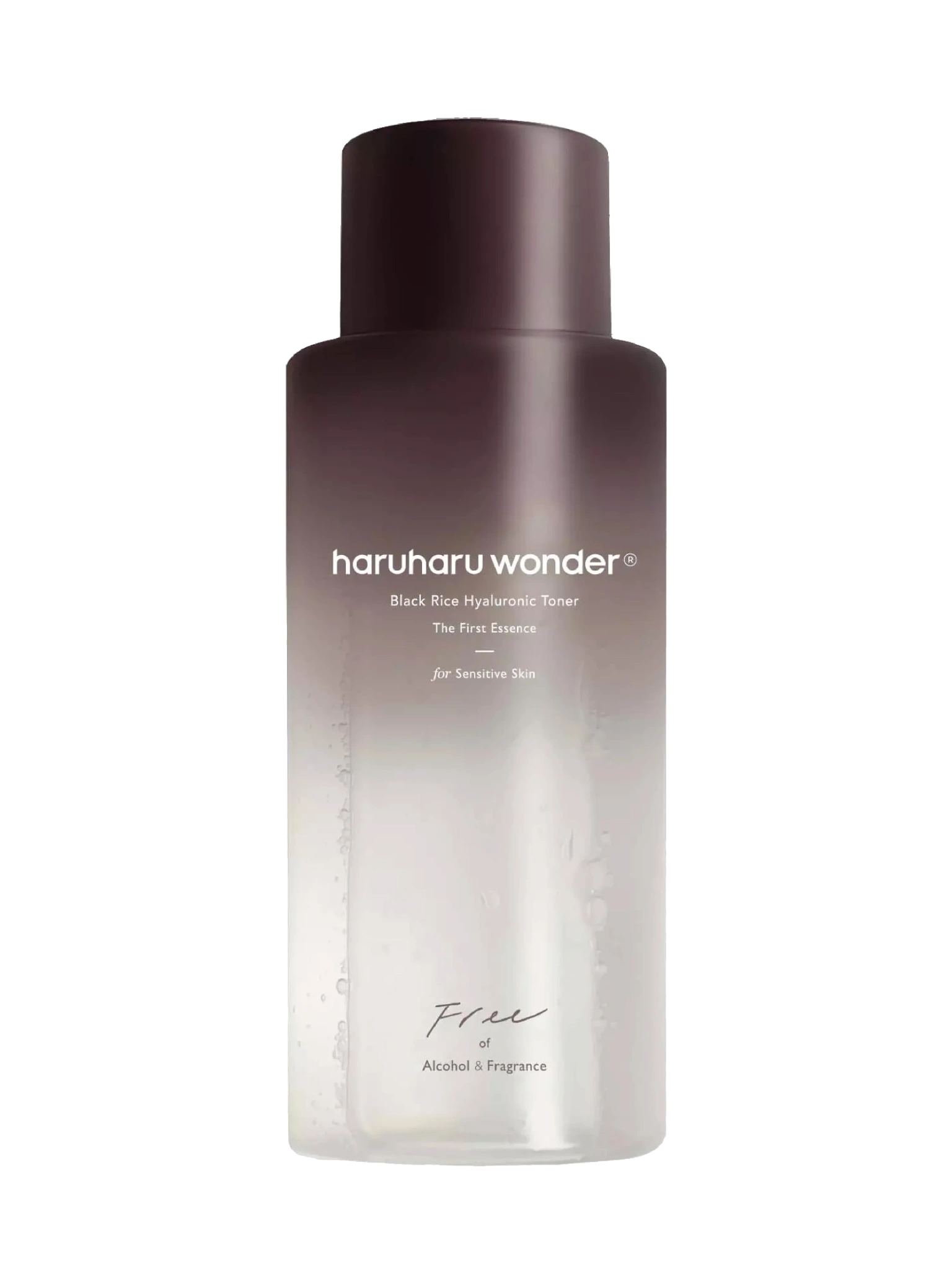 haruharu wonder Black Rice Hyaluronic Toner Free of Alcohol & Fragrance, 300 ml