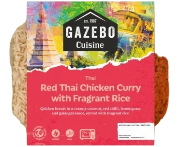 Red Thai Chicken Curry & Fragrant Rice - 400g