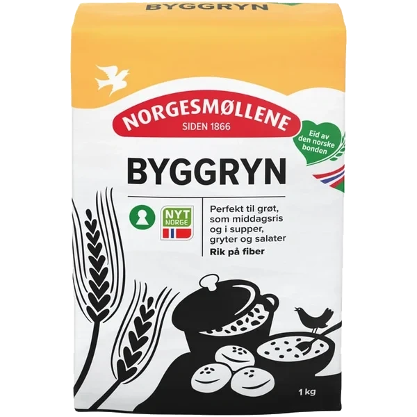 Byggryn 1kg Norgesmøllene