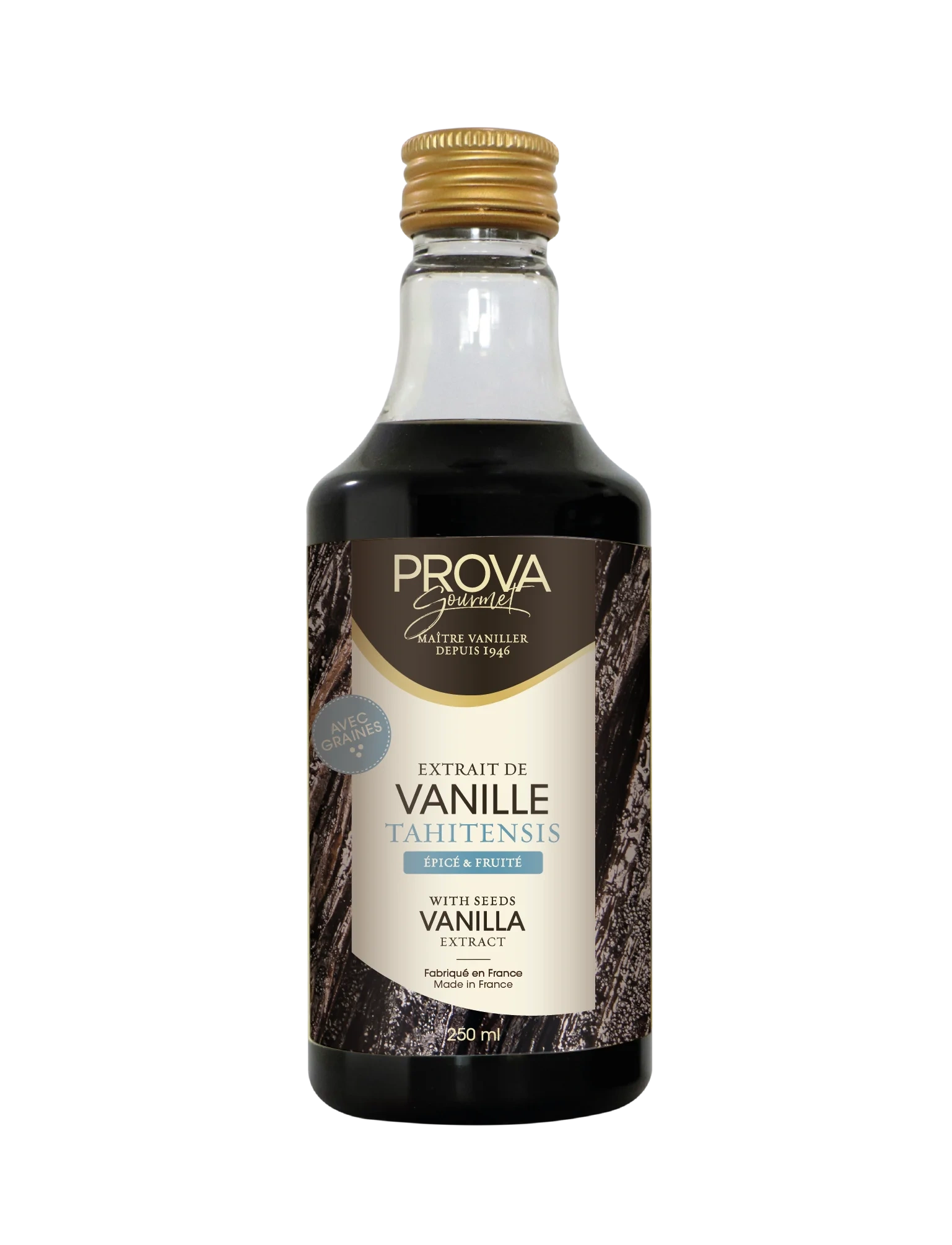 Vaniljextrakt Tahitensis med frön