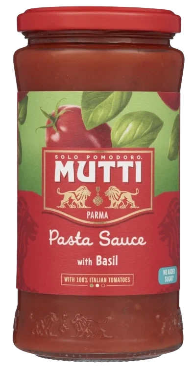 Pastasaus m/Basilikum 400g Mutti