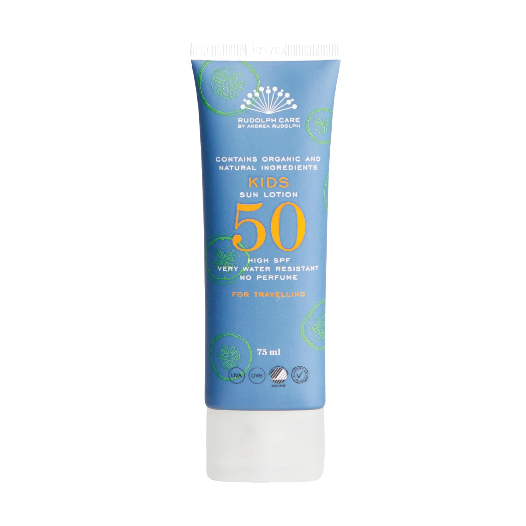 Rudolph Care Kids Sun Lotion SPF 50 (travelsize), 75 ml