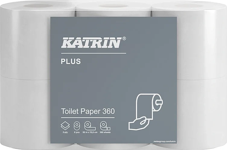 Katrin Plus 360 Toalettpapir