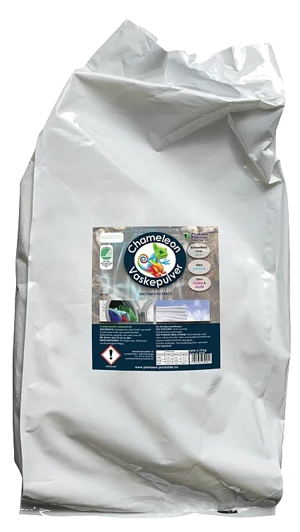 Ecoforce Chameleon Vaskepulver Sekk A 10 kg