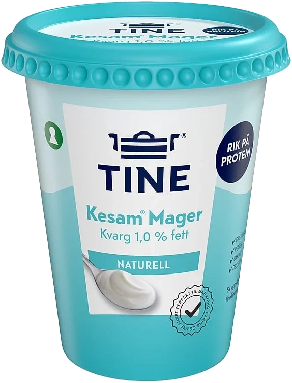 Kesam mager naturell  420g