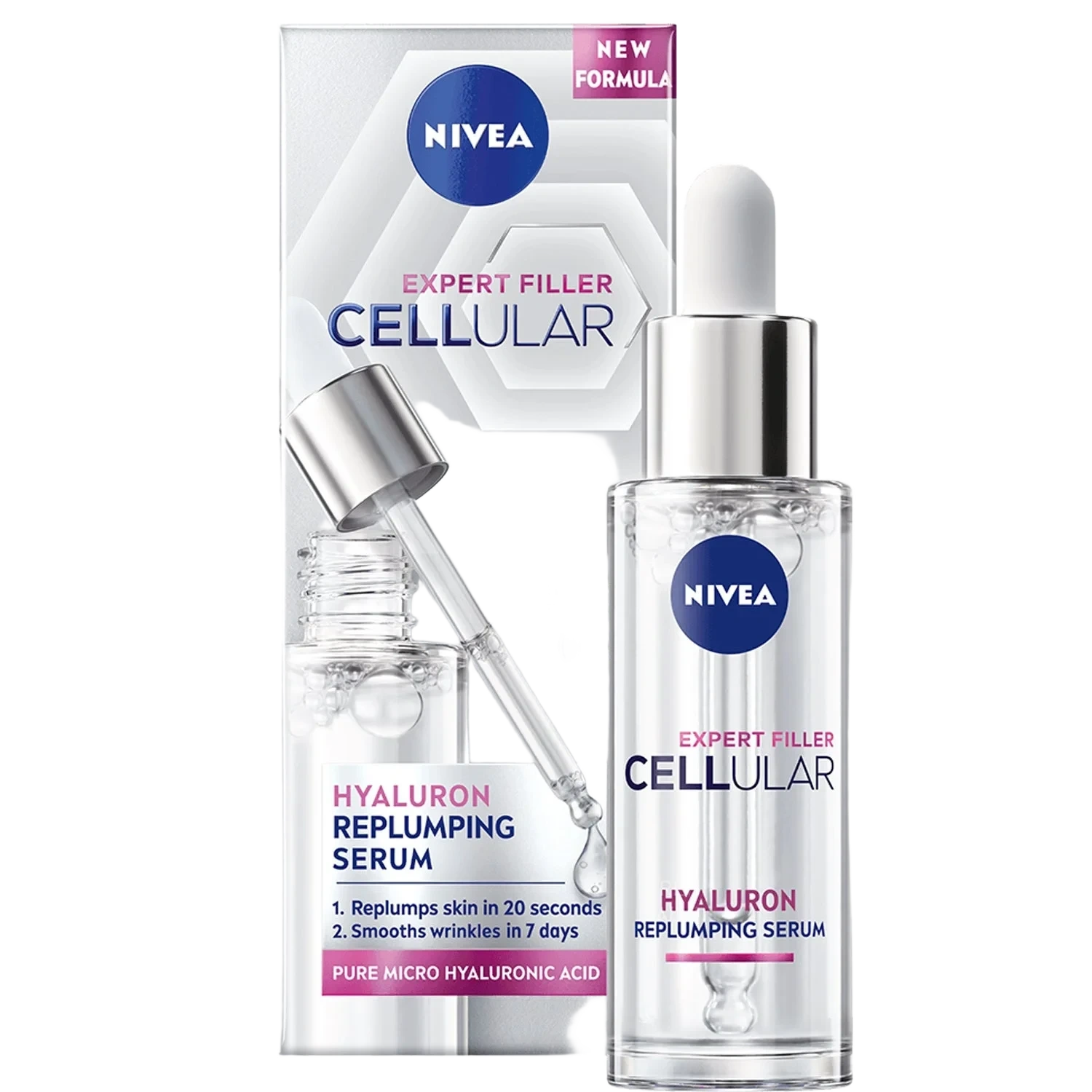 Nivea Cellular Expert Filler Hyaluron Replumping Serum, 30ml