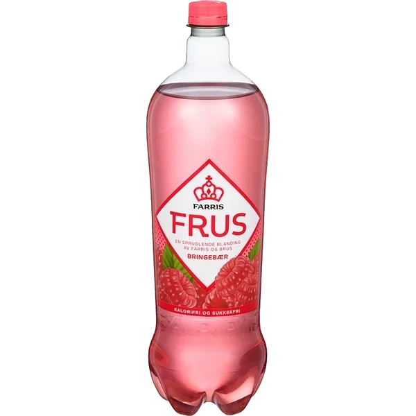Farris Frus Bringebær 1,5l