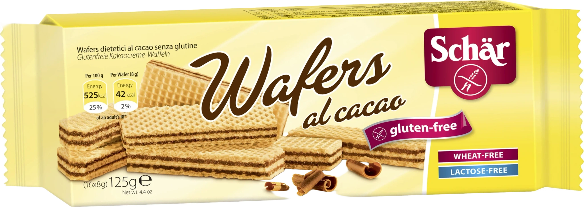 Schär Wafers Ai Cacao 125g