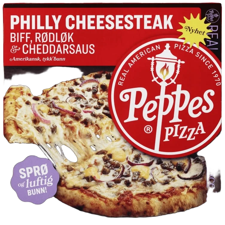 Peppes Pizza Philly Cheese Steak 565g