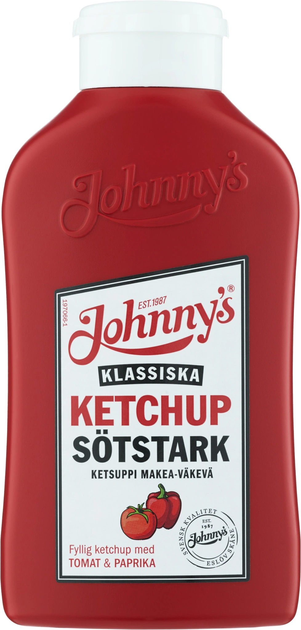 Johnny's Ketchup Sötstark