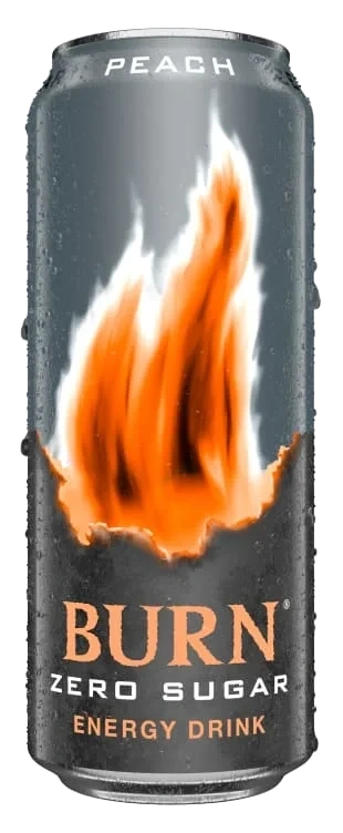 Burn Zero Peach 0,5l boks