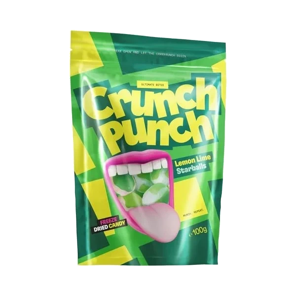 Freeze Dried Candy - Lemon Lime Starballs