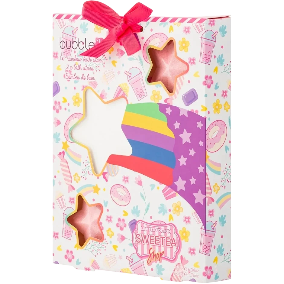 BubbleT Sweetea Star Bath Fizzer Set