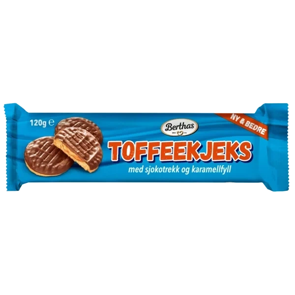 Toffeekjeks 120g Berthas