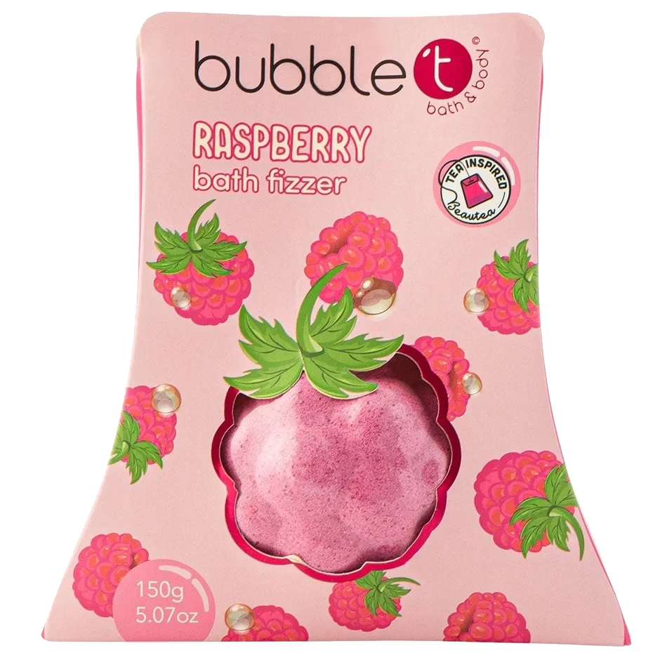 BubbleT Fruitea Raspberry Bath Fizzer