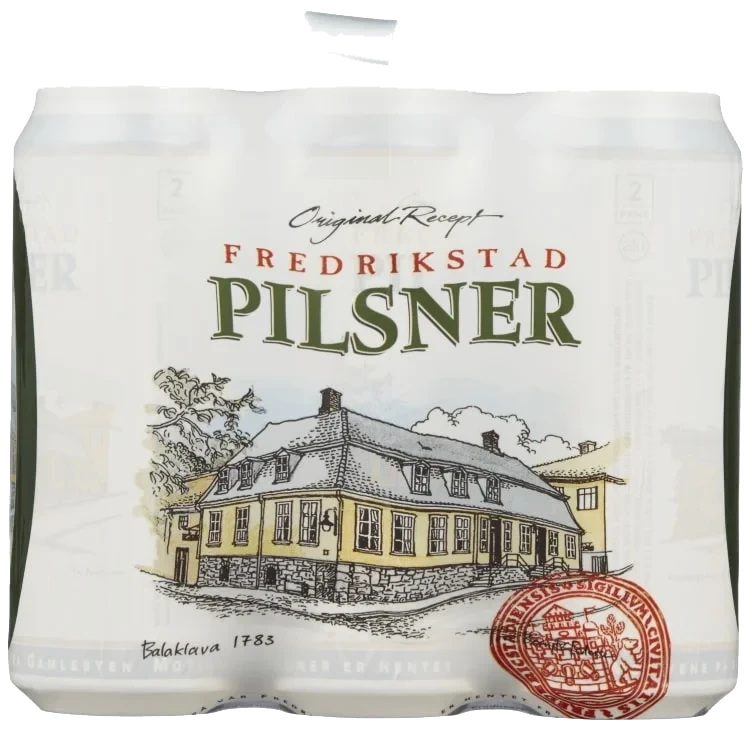 Fredrikstad Pils 0,5lx6 boks