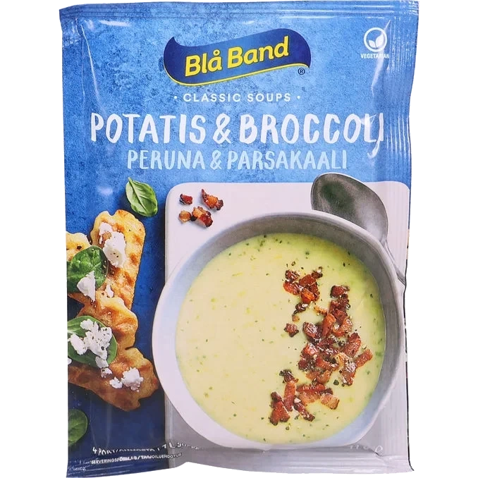 Potatis & Broccolisoppa