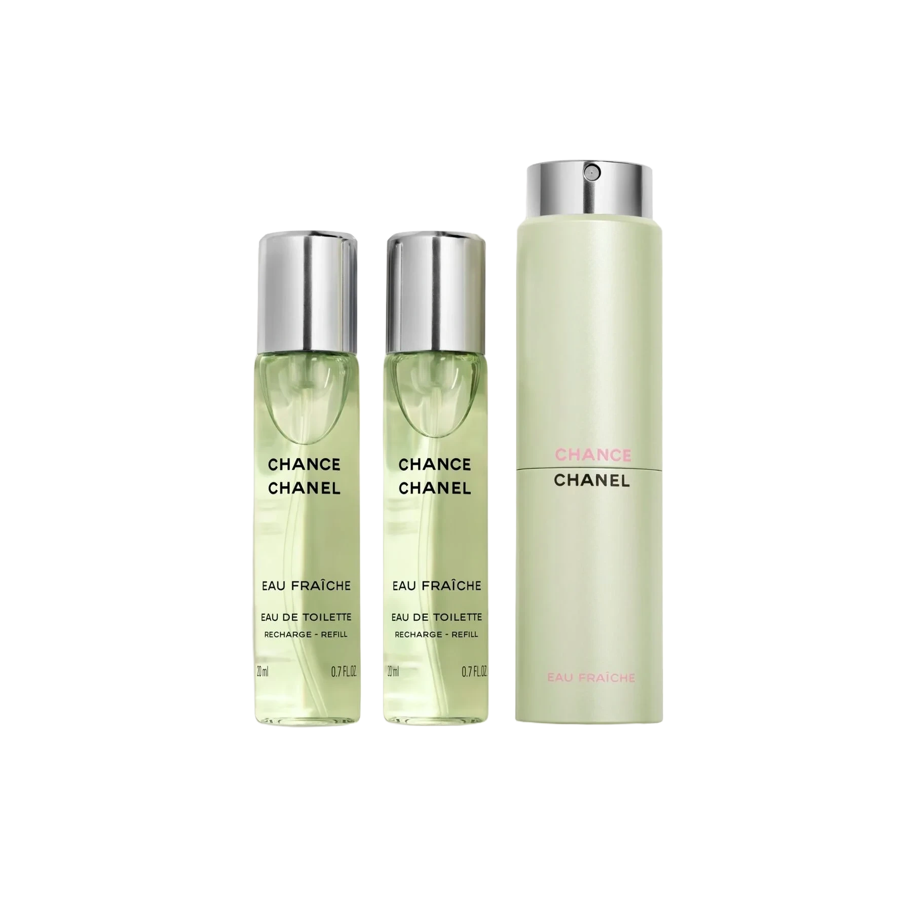 CHANEL EDT TWIST AND SPRAY 3 x 20 ml