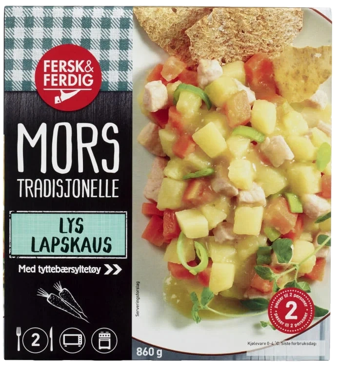 Lys Lapskaus for 2 860g Fersk&Ferdig