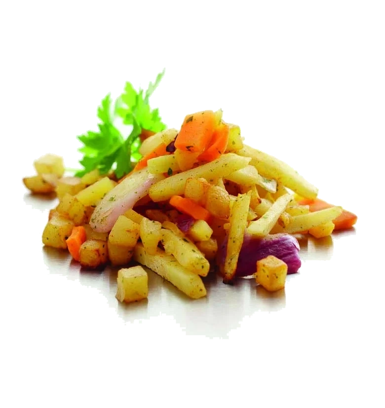 Vegetarisk Pytt med Rotfrukter