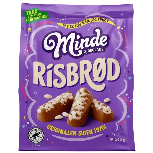 Risbrød 240g Minde