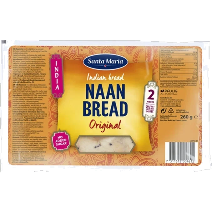 Naanbröd 2-pack