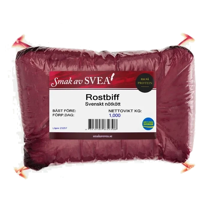 Rostbiff Färsk ca 1kg Smak av Svea