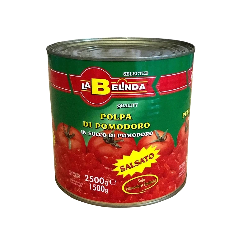Tomater hakkede   2,55kg