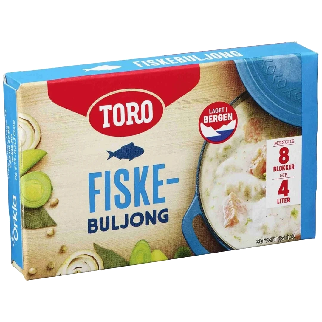 Fiskebuljong Blokk 135g Toro