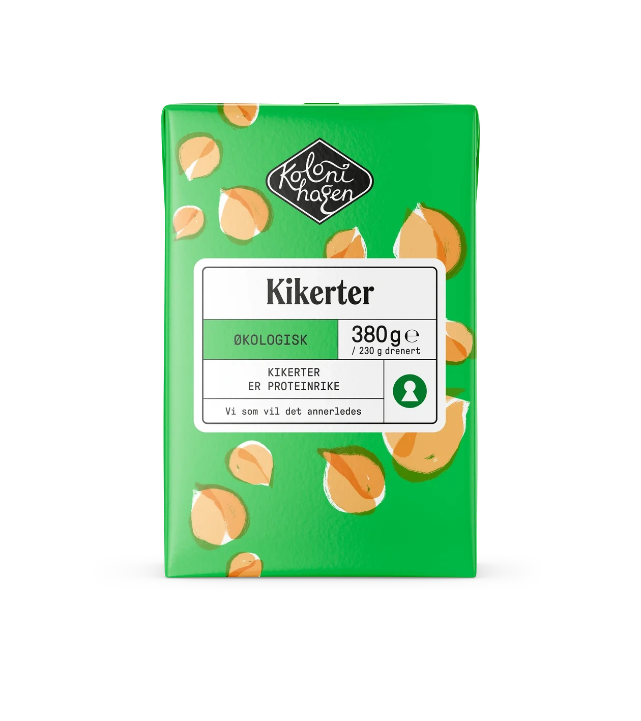 Kikerter økol.  380g