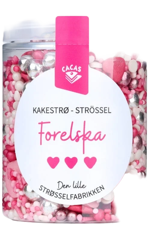 Kakestrø Valentine Forelska 85g Cacas