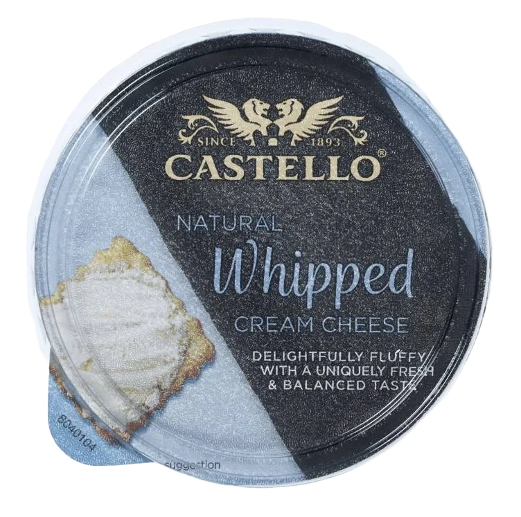Castello Whipped Cream Cheese Plain 125g