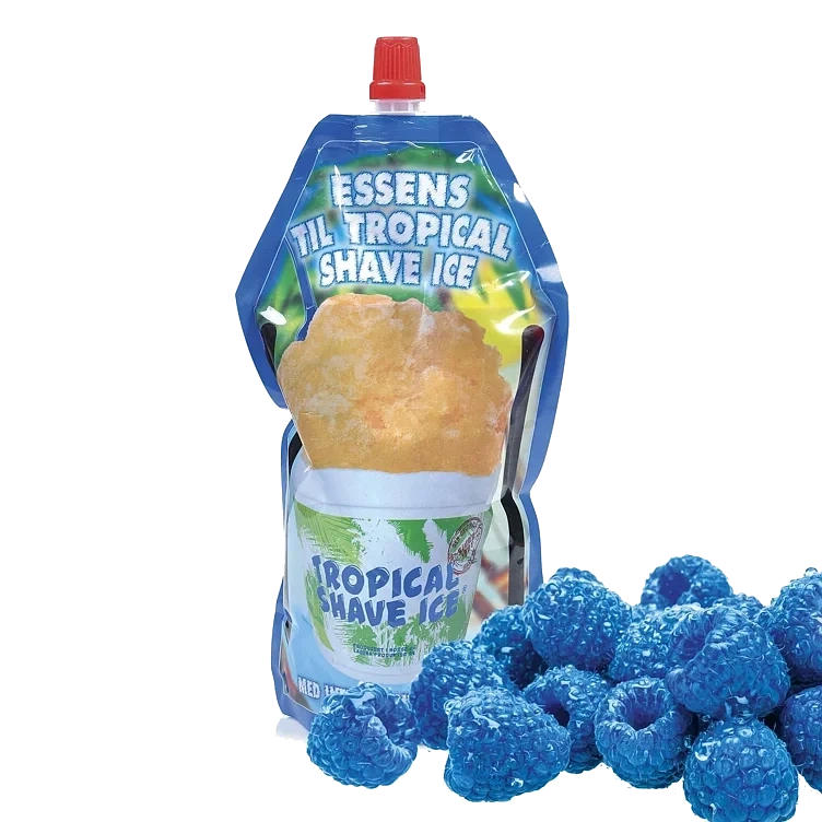 Tropical shave ice bringebær      1l