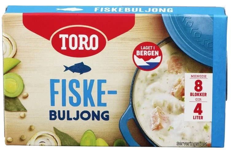 Fiskebuljong blokk 88g